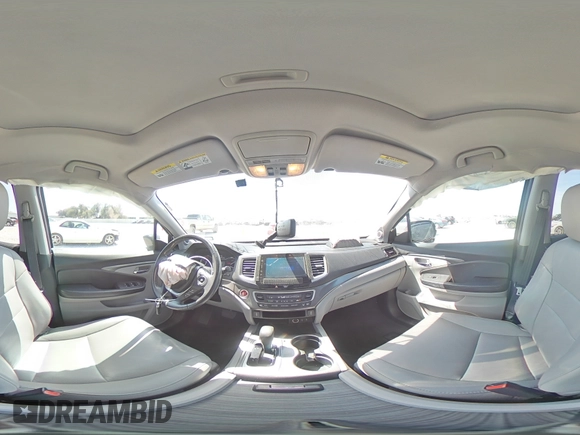 2016 Honda Pilot EX-L with VIN 5FNYF6H57GB091509, listed as a Copart auction lot 49555095 with 86,553 mi miles and Salvage Title. Bid and sale history available at DreamBid. Image 13.