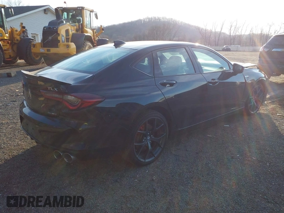 2023 Acura TLX Type S with VIN 19UUB7F97PA000738, listed as a IAAI auction lot 41825394 with 178,047 mi miles and . Bid and sale history available at DreamBid. Image 4.