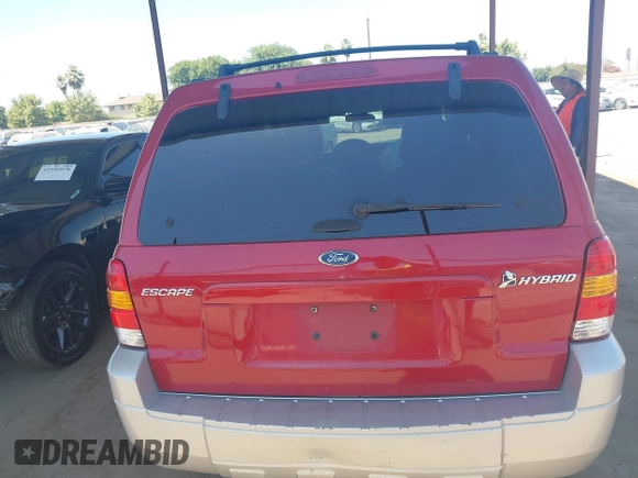 2005 Ford Escape Hybrid with VIN 1FMCU95H75KB86776, listed as a IAAI auction lot 42533697 with 166,242 mi miles and . Bid and sale history available at DreamBid. Image 17.