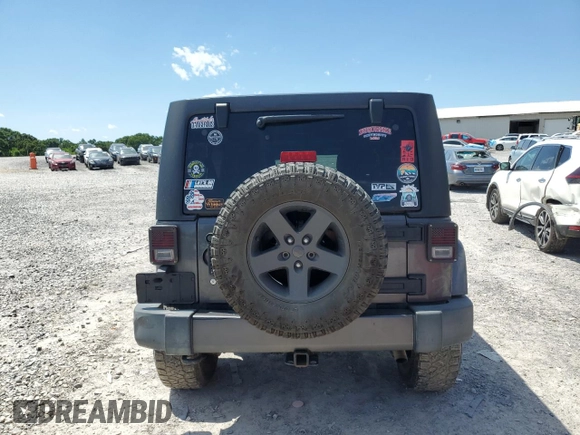 2016 Jeep Wrangler Unlimited Freedom с VIN 1C4BJWDG4GL153134, выставлен на аукционе Copart как лот 57954635 с пробегом 105 250 миль миль и Списание • Salvage title. История ставок и продаж доступна на DreamBid. Изображение 6.