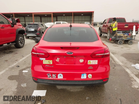 2017 Ford Focus SE with VIN 1FADP3FE8HL328221, listed as a IAAI auction lot 41813348 with 76,400 mi miles and . Bid and sale history available at carsss.com. Image 16.