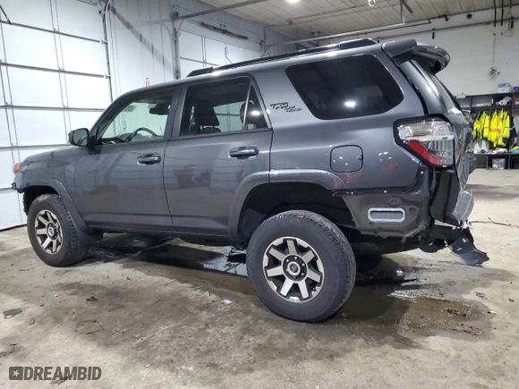 2022 Toyota 4Runner TRD Off Road with VIN JTEPU5JR8N6014368, listed as a Copart auction lot 82979314 with 72,440 mi miles and Salvage Title. Bid and sale history available at carsss.com. Image 2.