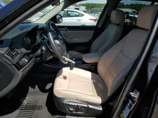 2017 BMW X3 xDrive28i with VIN 5UXWX9C5XH0T01872, listed as a Copart auction lot 53556375 with 142,480 mi miles and Salvage Title. Bid and sale history available at DreamBid. Image 7.