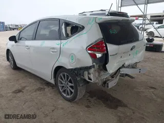 2017 Toyota Prius v Two with VIN JTDZN3EU0HJ071095, listed as a IAAI auction lot 41567524 with 46,892 mi miles. Bid and sale history available at carsss.com. Image 3.