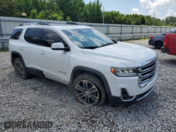 2021 GMC Acadia SLT with VIN 1GKKNMLS9MZ208401, listed as a Copart auction lot 62383745 with 135,613 mi miles and Salvage title. Bid and sale history available at DreamBid. Image 4.