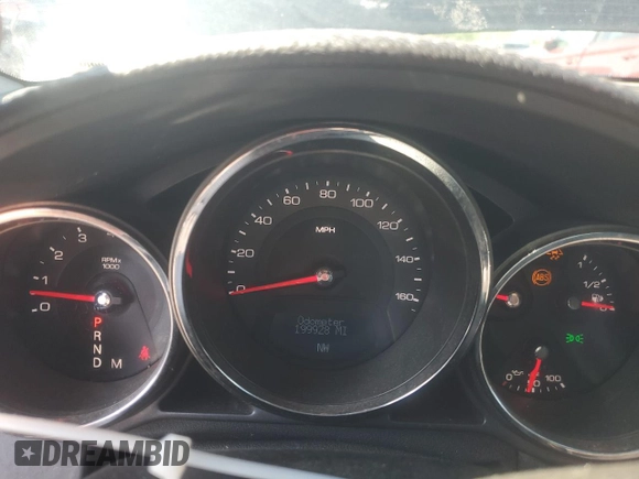 2011 Cadillac CTS Premium with VIN 1G6DS5ED4B0136612, listed as a Copart auction lot 63264925 with 199,928 mi miles and Salvage title. Bid and sale history available at DreamBid. Image 9.