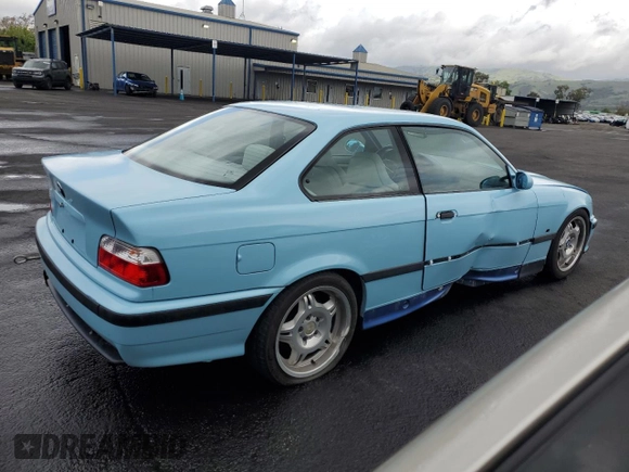 1998 BMW 3 Series M3 with VIN WBSBG9337WEY79709, listed as a Copart auction lot 48779985 with 75,010 mi miles and Salvage Title. Bid and sale history available at carsss.com. Image 3.