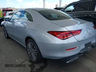 2023 Mercedes-Benz CLA 250 with VIN W1K5J4GB7PN386050, listed as a IAAI auction lot 41785870 with 14,883 mi miles and . Bid and sale history available at DreamBid. Image 3.