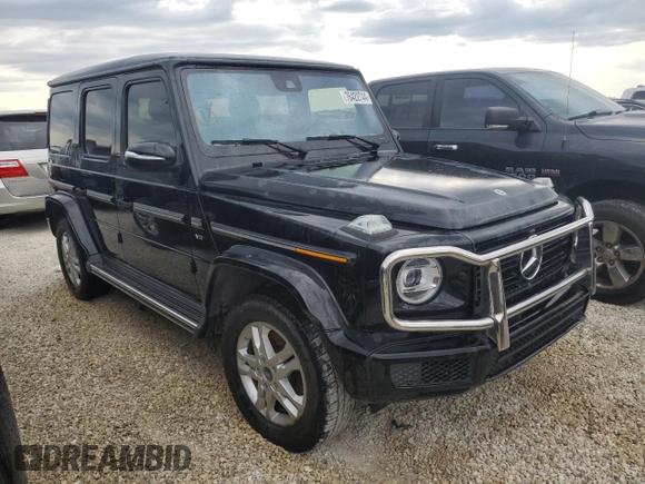 2020 Mercedes-Benz G 550 z VIN W1NYC6BJ1LX348610, wystawiony jako Copart lot #76422744 z przebiegiem 76 479 mil mil oraz Szkody całkowita. Historia ofert i sprzedaży dostępna na DreamBid. Obrazek 4.