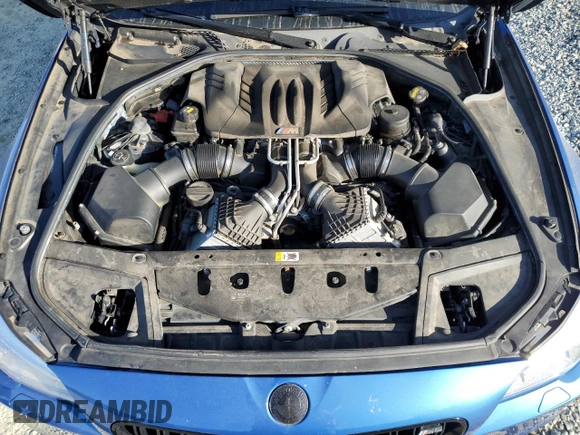 2016 BMW M5 with VIN WBSFV9C53GG343466, listed as a Copart auction lot 76460794 with 66,351 mi miles and Salvage Title. Bid and sale history available at carsss.com. Image 12.
