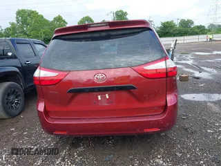 2016 Toyota Sienna L with VIN 5TDZK3DC7GS752874, listed as a IAAI auction lot 42509340 with 100,051 mi miles and . Bid and sale history available at DreamBid. Image 16.