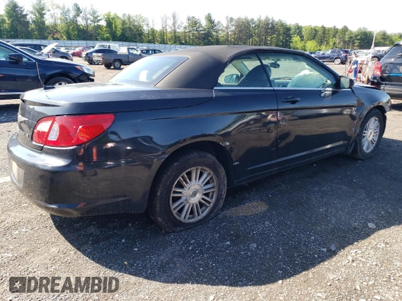2008 Chrysler Sebring LX with VIN 1C3LC45K58N105657, listed as a Copart auction lot 54226424 with 239,087 mi miles and Salvage Title. Bid and sale history available at carsss.com. Image 3.