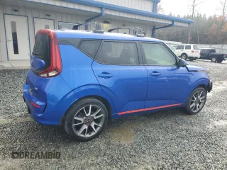 2021 Kia Soul Turbo with VIN KNDJ53AF1M7740728, listed as a Copart auction lot 81452354 with Not Provided miles and Salvage Title. Bid and sale history available at DreamBid. Image 3.