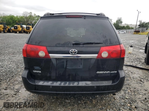 2008 Toyota Sienna XLE with VIN 5TDZK22C98S164683, listed as a Copart auction lot 52083865 with 322,638 mi miles and Salvage Title. Bid and sale history available at DreamBid. Image 6.