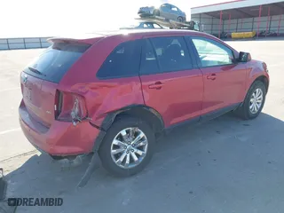 2007 Ford Edge SEL with VIN 2FMDK38C37BB30015, listed as a IAAI auction lot 41773823 with 211,621 mi miles. Bid and sale history available at carsss.com. Image 4.