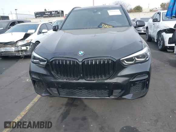 2022 BMW X5 sDrive40i with VIN 5UXCR4C07N9J90418, listed as a IAAI auction lot 40994119 with 50,011 mi miles. Bid and sale history available at carsss.com. Image 12.