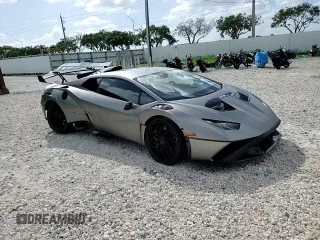 2023 Lamborghini Huracan z VIN ZHWUA6ZX6PLA25067, wystawiony jako Copart lot #79047854 z przebiegiem 13 217 mil mil oraz Nie do naprawy • Non repairable. Historia ofert i sprzedaży dostępna na DreamBid. Obrazek 14.