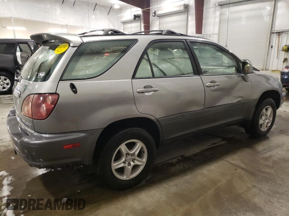 2000 Lexus RX 300 with VIN JT6HF10U4Y0150495, listed as a Copart auction lot 47069615 with 0 mi miles and Non Repairable. Bid and sale history available at carsss.com. Image 3.