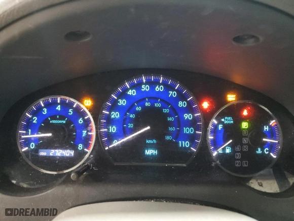 2010 Toyota Sienna CE with VIN 5TDKK4CC1AS332429, listed as a Copart auction lot 53102525 with 272,404 mi miles and Salvage Title. Bid and sale history available at carsss.com. Image 9.