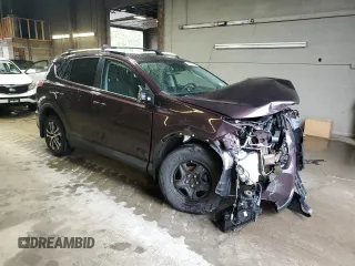 2017 Toyota RAV4 LE with VIN 2T3BFREV9HW600782, listed as a Copart auction lot 61554025 with Not provided miles and Salvage title. Bid and sale history available at DreamBid. Image 4.