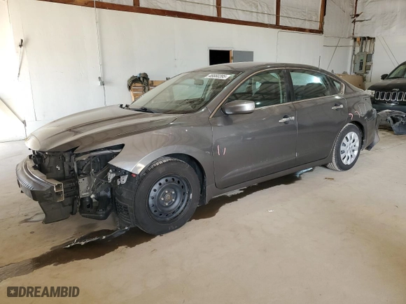 2017 Nissan Altima 2.5 SR with VIN 1N4AL3AP2HC154105, listed as a Copart auction lot 46660395 with 125,590 mi miles and Salvage Title. Bid and sale history available at carsss.com. Image 1.