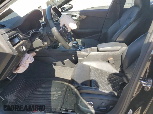 2018 Audi S4 Premium Plus with VIN WAUB4AF48JA003184, listed as a Copart auction lot 57001074 with 60,468 mi miles and Non Repairable. Bid and sale history available at carsss.com. Image 7.