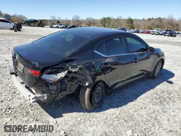 2024 Nissan Sentra S z VIN 3N1AB8BV9RY206493, wystawiony jako Copart lot #47537095 z przebiegiem 33 480 mil mil oraz Szkoda całkowita • Salvage title. Historia ofert i sprzedaży dostępna na DreamBid. Obrazek 3.