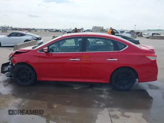 2015 Nissan Sentra S with VIN 3N1AB7AP6FY323263, listed as a IAAI auction lot 41892763 with 140,527 mi miles. Bid and sale history available at carsss.com. Image 14.