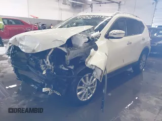 2018 Nissan Rogue SV with VIN KNMAT2MV3JP502166, listed as a IAAI auction lot 41555102 with 77,587 mi miles and . Bid and sale history available at DreamBid. Image 17.