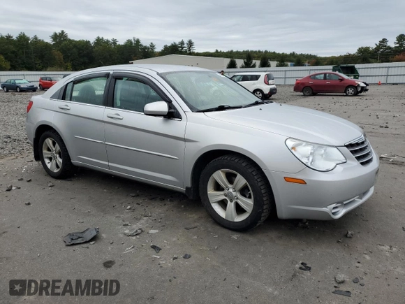 2010 Chrysler Sebring Limited with VIN 1C3CC5FD2AN194728, listed as a Copart auction lot 74457124 with 90,556 mi miles and Salvage title. Bid and sale history available at DreamBid. Image 4.