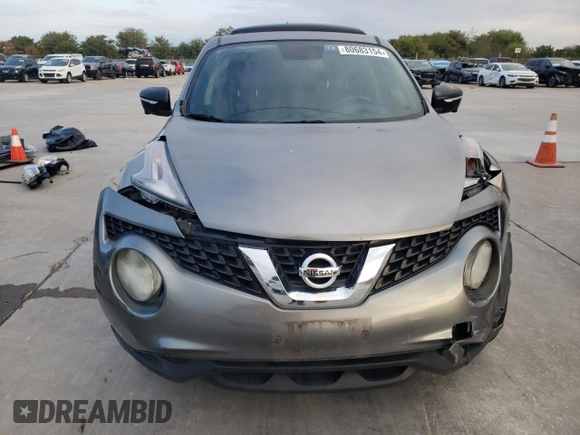 2015 Nissan Juke SL z VIN JN8AF5MR0FT502205, wystawiony jako Copart lot #80683154 z przebiegiem 131 876 mil mil oraz Szkoda całkowita • Salvage title. Historia ofert i sprzedaży dostępna na DreamBid. Obrazek 5.