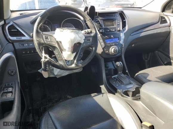 2016 Hyundai Santa Fe XL Premium with VIN KM8SNDHF2GU137112, listed as a Copart auction lot 46325395 with 166,699 mi miles and Salvage Title. Bid and sale history available at carsss.com. Image 8.