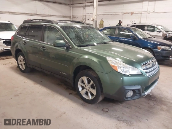2013 Subaru Outback 2.5i Limited with VIN 4S4BRCKC1D3239404, listed as a IAAI auction lot 42126319 with 172,983 mi miles. Bid and sale history available at carsss.com. Image 1.