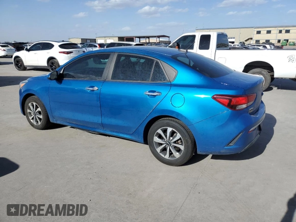 2022 Kia Rio S with VIN 3KPA24AD1NE478417, listed as a Copart auction lot 49182595 with 72,338 mi miles and Clean Title. Bid and sale history available at DreamBid. Image 2.