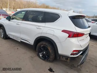 2020 Hyundai Santa Fe SEL with VIN 5NMS33AD7LH241237, listed as a IAAI auction lot 41631072 with 95,350 mi miles. Bid and sale history available at carsss.com. Image 3.