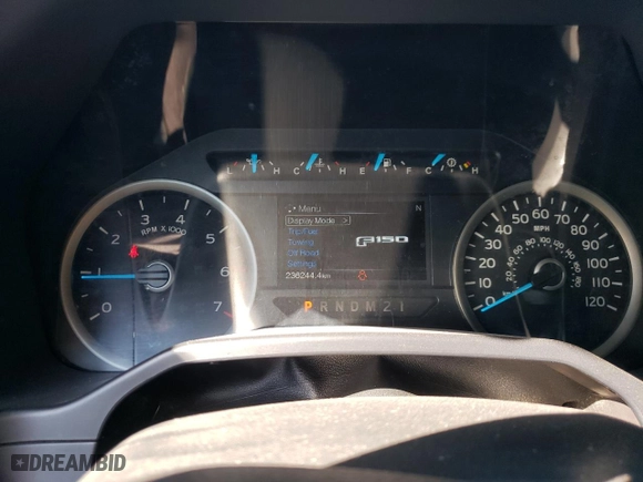2016 Ford F-150 XLT with VIN 1FTEW1EP3GKD61415, listed as a Copart auction lot 50423475 with 236,244 mi miles and Salvage Title. Bid and sale history available at carsss.com. Image 9.