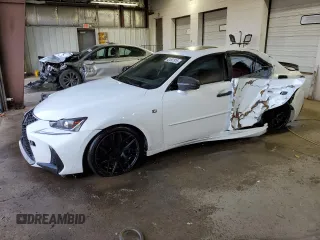 2018 Lexus IS 350 z VIN JTHCZ1D2XJ5014883, wystawiony jako Copart lot #42497315 z przebiegiem 88 267 mil mil oraz Szkody całkowita. Historia ofert i sprzedaży dostępna na DreamBid. Obrazek 1.
