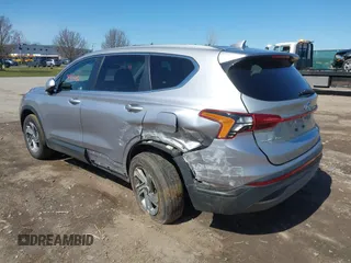 2021 Hyundai Santa Fe SE with VIN 5NMS1DAJ5MH320635, listed as a IAAI auction lot 41951050 with 26,593 mi miles. Bid and sale history available at carsss.com. Image 3.