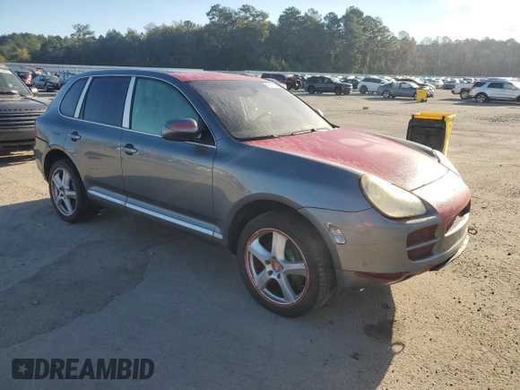 2005 Porsche Cayenne S with VIN WP1AB29P85LA61837, listed as a Copart auction lot 75708194 with 0 mi miles and Salvage Title. Bid and sale history available at carsss.com. Image 4.