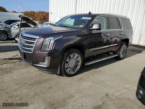 2015 Cadillac Escalade Platinum with VIN 1GYS4PKJ5FR580484, listed as a Copart auction lot 78552984 with 140,699 mi miles and Clean Title. Bid and sale history available at carsss.com. Image 1.