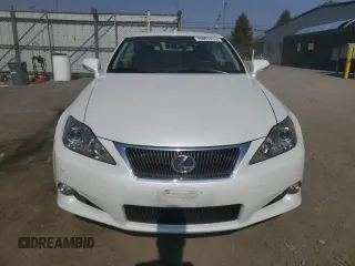 2010 Lexus IS with VIN JTHFE2C21A2503304, listed as a Copart auction lot 49051415 with 57,894 mi miles and Salvage Title. Bid and sale history available at carsss.com. Image 5.