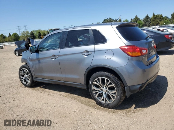 2016 Mitsubishi Outlander ES z VIN JA4AR3AU7GZ027998, wystawiony jako Copart lot #56218135 z przebiegiem Nie podano mil oraz Szkoda całkowita • Salvage title. Historia ofert i sprzedaży dostępna na DreamBid. Obrazek 2.