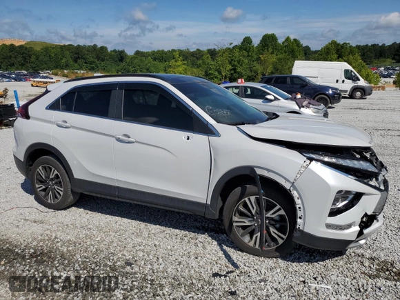 2024 Mitsubishi Eclipse Cross SE with VIN JA4ATWAA8RZ001681, listed as a Copart auction lot 62952375 with 16,194 mi miles and Clean title. Bid and sale history available at DreamBid. Image 4.
