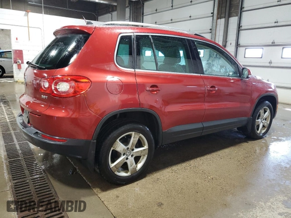 2010 Volkswagen Tiguan S with VIN WVGAV7AX8AW003815, listed as a Copart auction lot 56180605 with 149,047 mi miles and Clean title. Bid and sale history available at DreamBid. Image 3.