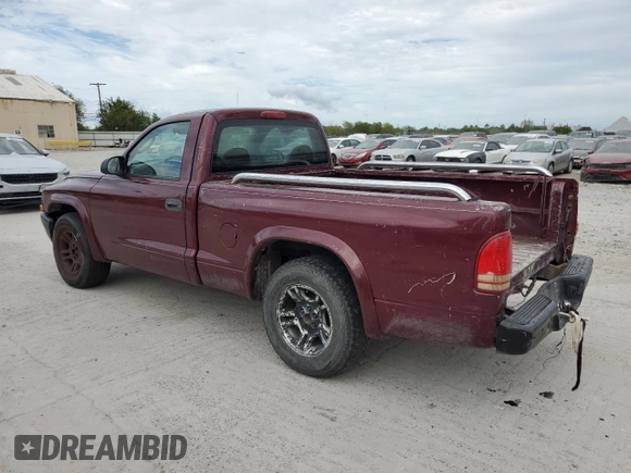 2003 Dodge Dakota with VIN 1D7FL16XX3S354070, listed as a Copart auction lot 42445675 with 206,311 mi miles and Clean Title. Bid and sale history available at carsss.com. Image 2.