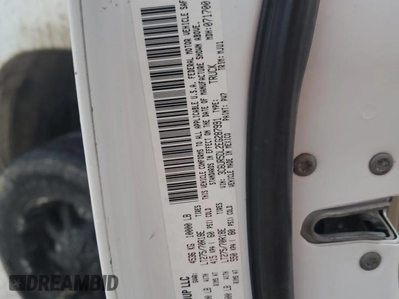 2014 Ram 2500 Big Horn with VIN 3C6UR5DL2EG287991, listed as a Copart auction lot 42386835 with 192,023 mi miles and Salvage Title. Bid and sale history available at carsss.com. Image 12.