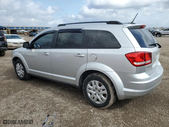 2013 Dodge Journey American Value Pkg with VIN 3C4PDCAB5DT728698, listed as a Copart auction lot 45468095 with 156,151 mi miles and Salvage Title. Bid and sale history available at carsss.com. Image 2.