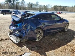 2022 Nissan Maxima SV with VIN 1N4AA6CV1NC505777, listed as a Copart auction lot 45900125 with 110,717 mi miles and Salvage Title. Bid and sale history available at carsss.com. Image 3.