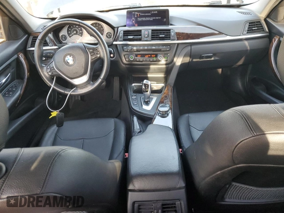 2015 BMW 3 Series 328i with VIN WBA3C1C51FP116967, listed as a Copart auction lot 65348565 with 93,052 mi miles and Salvage title. Bid and sale history available at DreamBid. Image 8.