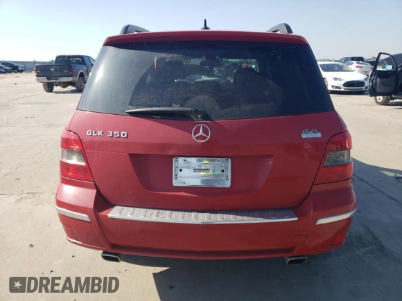 2011 Mercedes-Benz GLK with VIN WDCGG5GB3BF601265, listed as a Copart auction lot 52254665 with 132,692 mi miles and Salvage Title. Bid and sale history available at carsss.com. Image 6.